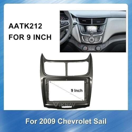 9 Inch car radio Fascia frame For CHEVROLET Old Sail 2009 Car Dvd Frame Install Panel Dash Mount Installation Dashb Installation