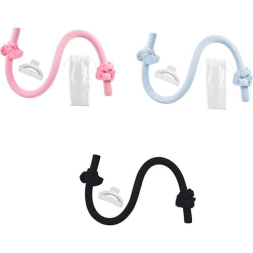 Heatless Hair Curlers for Long Hair to Sleep in Overnight No Heat Curls Headband Rollers Curling Clip