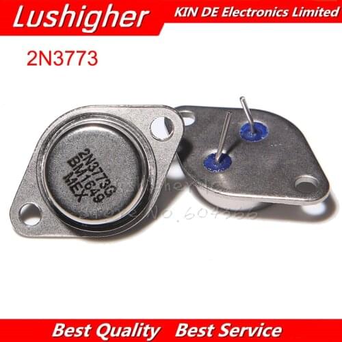 10pcs 2N3773 2N3773G TO-3 16A/160V/150W Power Transistor