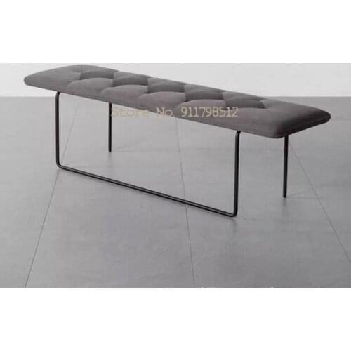 Nordic shoe changing stool clothing store shoe stool bench sofa stool European-style bed end stool makeup chair doorway bench so