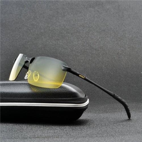 2020 Aluminum Magnesium Men Day Night Men Polarized Sunglasses Car Driving UV400 Sun Glasses Fashion Eyewear UV400 NX