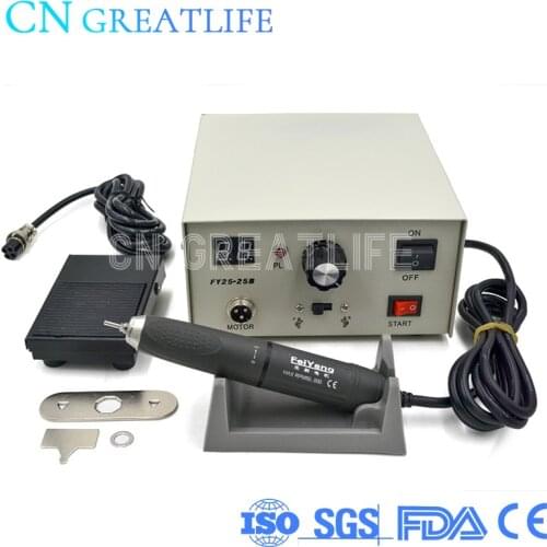 Dental Lab Equipment 50000 Rpm Brushless Dental Lab Micromotor Dental Micromotor Strong with Brushless Handpiece
