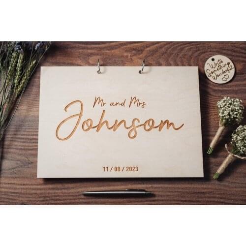 Wedding Surname Guest book,Personalized Wedding Guest Book,Engagement Guest Book,Custom Guest Book,Couples Guest Book,Wedding