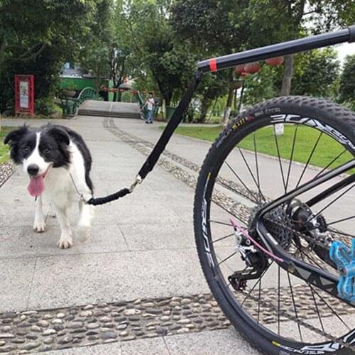 Bicycle Dog Leash Elastic Traction Rope Set for Walking Dogs Long Strong Pet Leash For Large Dogs Durable Retractable