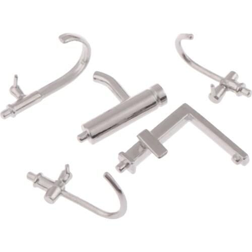 1PC 1/12 Dollhouse Miniature Accessories Mini Bathtub Faucet Simulation Water Tap Model Furniture Toys for Doll House Decoration