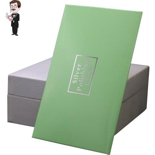 10 Jewellery Maintenance Silver Cloth Polishing Tape Wiping Effect Jewellery Maintenance Silver Deer Skin Material And Packaging