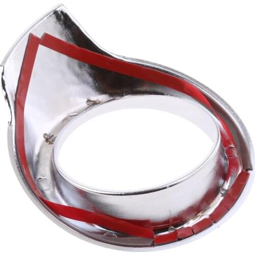 2PCS Chrome Front Fog Light Foglight Lamp Cover Trim Surround Protector Decoration Car Styling