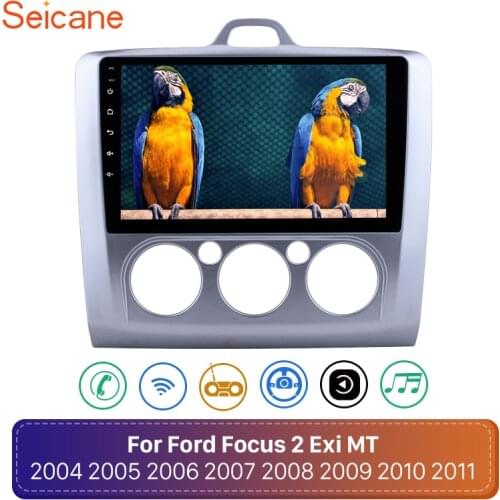 Seicane 2din Android 10 Car Radio For ford focus EXI MT 2 3 2004 2005 2006 2007 2008 2009 2010-2012 2Din GPS Multimedia Player