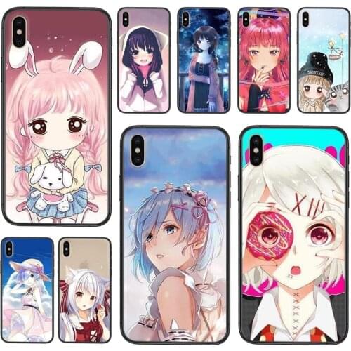 Cell Phone Cases Pas Cher Cartoon Anime Kawaii girl For Xiaomi Redmi 9 8 7 K40 9A 9C Pro Plus Nfc K30 K20