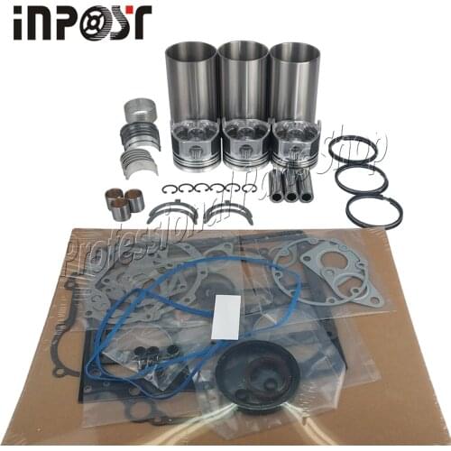 D850 D850-5B STD Rebuild Kit for Kubota Engine B1550D B1550E B1550HST-D B1550HST-E