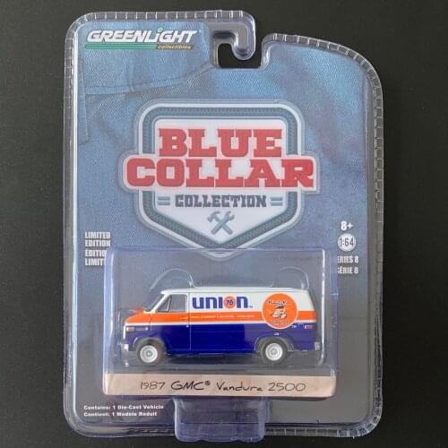 GREENLIGHT 1:64 BLUE COLLAR 1987 GMC VANDURA 2500 Limited edition collection of die-cast alloy car