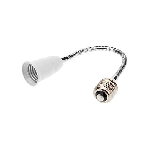IWHD E27 to E27 Extension Adapter Converter LED Bulb Holder