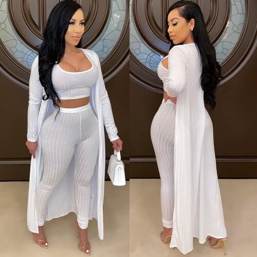 3 piece set women three pieces sets summer clothes home suit summer clothing women three piece set new 2021