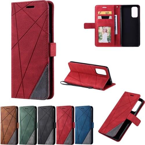 Splice Skin Flip Cover For Motorola Moto G50 G60 Edge S E7 G G9 Plus Power Play 2021 G30 G 5G Case Wallet Leather Cover