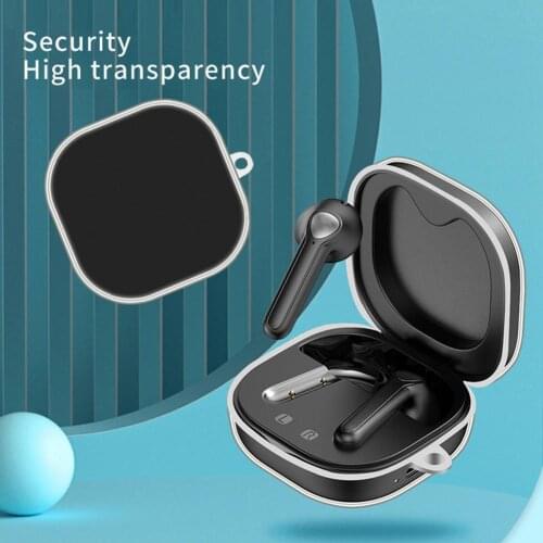 Soft TPU Earphone Case Protective Cover For SoundPEATS TrueAir2 Earbud Anti-drop Waterproof Earphone Case Protective Cover