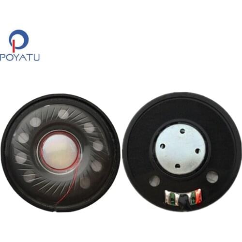 POYATU Headphone Speaker Parts For SteelSeries Siberia 200 Headset Speaker Loudspeakers Bass HIFI Auriculares Speakers Unit DIY