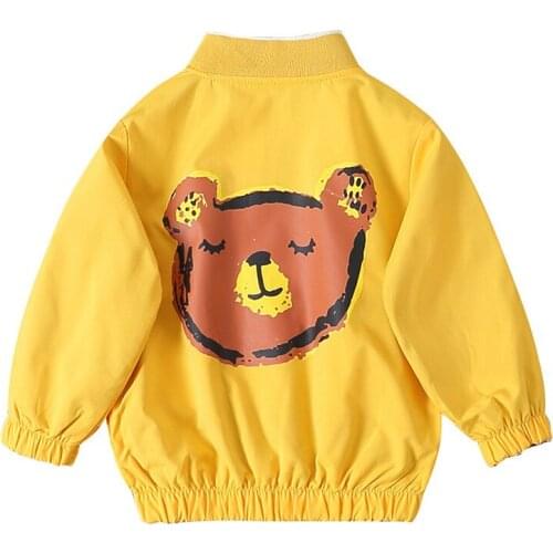 New Spring Autumn Baby Boys Clothes Fashion Children Girls Cartoon Jacket Toddler Casual Costume Infant Clothing Kids Sportswear
