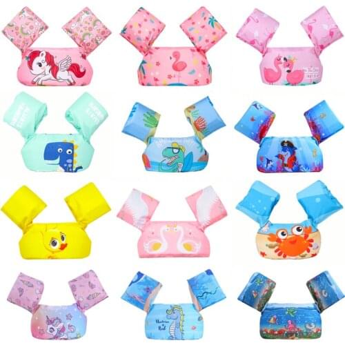 New Baby Swim Rings Puddle Jumper Baby Life Vest Child Life Jacket 2-6 Years Old Boy Girl Children Vest Form Polyester