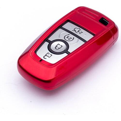 New ABS Car Key CaseCover For Ford Fusion Mustang Explorer F-150 F-250 F-350 2017 2018 EcoSport Edge S-MAX Ranger Lincoln Mondeo