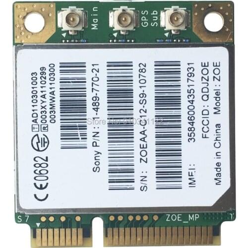 Genuine ZOE 1-489-770-21 3G WWAN Module WIFI Card For Sony Playstation PS Vita