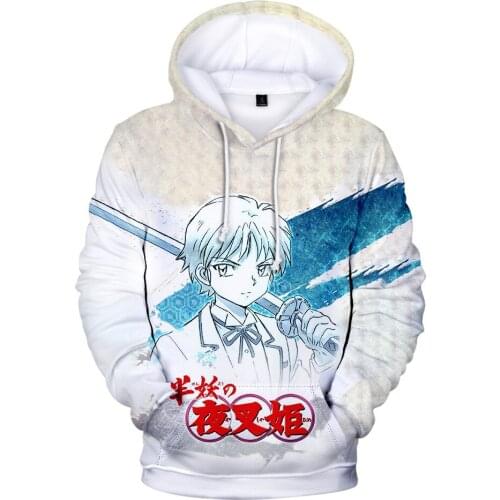 Yashahime: Princess Half-Demon Hoodies Print Casual Clothes Women/men Fashion 3D Print Clothes Slim Hot Sale Hooded Pullover