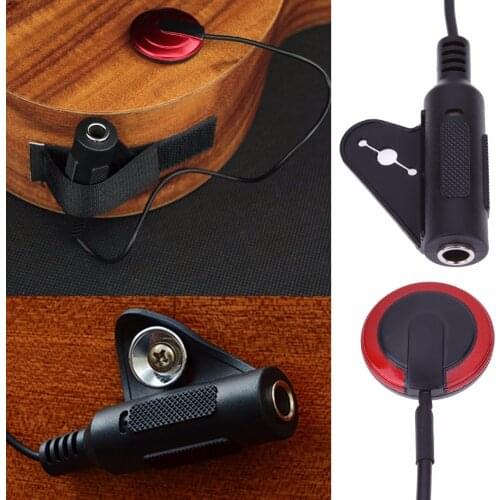 Guitar Pickup Professional Piezo Contact Microphone Electronic Musical Equipment Accessories For Guitar Violin Banjo Kalimba