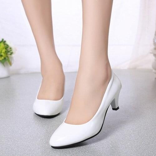 Female Pumps Nude Shallow Mouth Women Shoes Fashion Office Work Wedding Party Shoes Ladies Low Heel Shoes Woman Autumnbk98