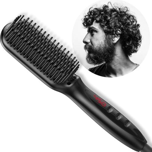 Smart Hair Straightener Comb That Does Not Hurt Your Hair Anion Ceramic Hair Straightener Personal Care Mens Beard Styling Comb