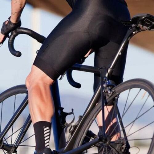 Pantalones ciclismo Xvertex Brand Pro team cycling bottom black Lycra road bike and MTB cycling bib shorts with 4D GEL pad