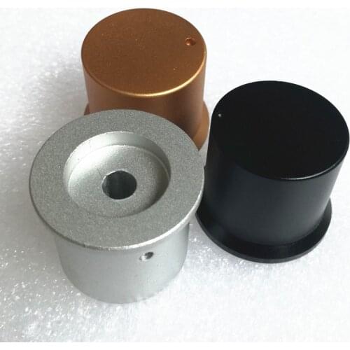 1 piece 30mm knob aluminum amplifier knob Volume knob Default silver version