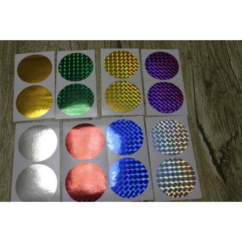 5cm Hologram round seals, Wedding, Birthday Events Envelope Seals