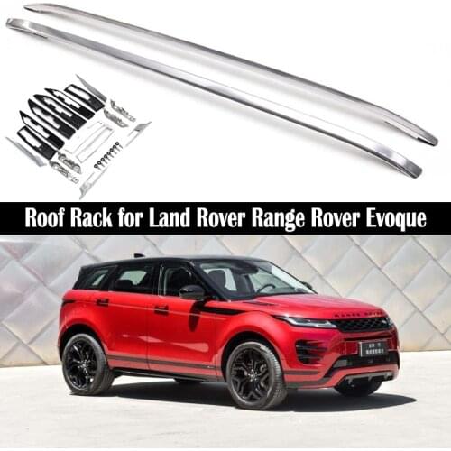 Car Roof Rack For Land Rover Range Rover Evoque 2012-2021 Rails Bar Luggage Carrier Bars top Cross bar Rack Rail Boxes Aluminum