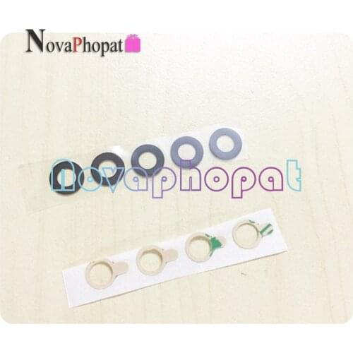 Novaphopat Black back big rear camera glass lens for Meizu U10 camera lens With double side Adhesive tape + tracking