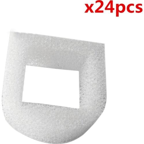 24pcs Filter Foam Pre-Filter for Drinkwell Stainless Steel 360, Lotus, Avalon, Pagoda Water Fountain Accessories Kit