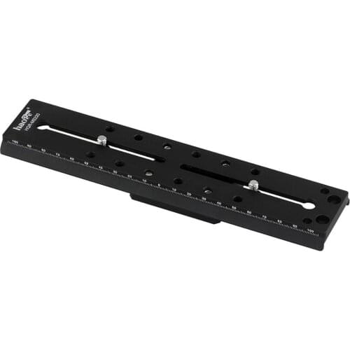 Haoge 220mm Camera Plate for Sachtler Fluid Head FSB4 FSB6 FSB6T FSB8 FSB8T DV10 3+3 5+5