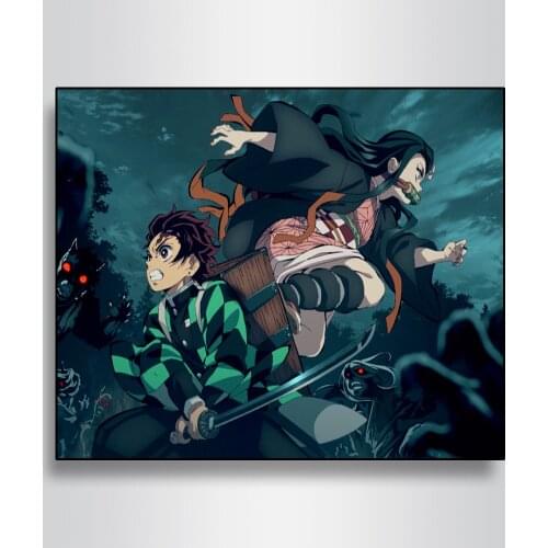 Square/Round Drill Anime 5D Embroidery Cross Stitch Home Decor Wall Pictures Modern Hobby DIY Diamond Painting By Number Kit