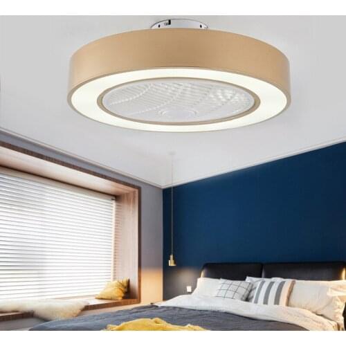 Macaron Fan Lamp Bedroom Living Room Modern Minimalist Ceiling Fan Lamp Childrens Lamps and Lanterns with Remote Control