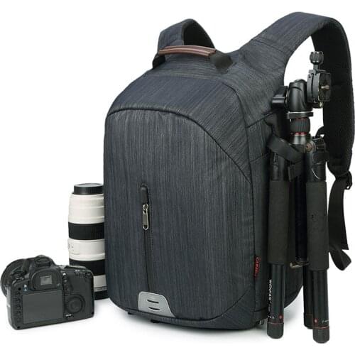 Multifunction Waterproof Tripod Len Laptop Accessories USB interface Large Camera Backpack Bags for SONY NIKON CANON DSLR Kamera