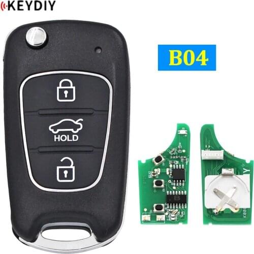 B04 Remote Control 3 Button Smart Car Key Fob YH Style Remote KD Key Fob for KD900 KD900+ KD200 URG200 KD-X2 Mini KD