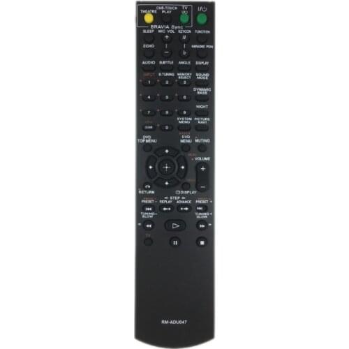 Remote Control for SONY AV DAV-DZ280 DAV-DZ660 DAV-DZ860 DAV-DZ680 DAV-DZ780 HCD-DZ750 RM-ADU047 RM-ADU050