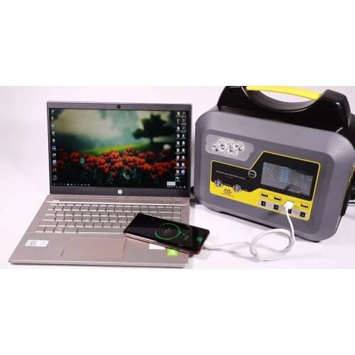 Solar Portable Generator Power Supply 12V Battery