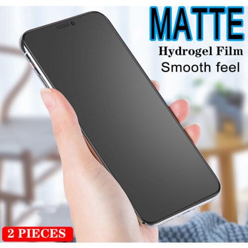 2Pcs Matte Hydrogel Film Screen Protector For Huawei P50 Pro P40 P30 P20 Lite Screen Protectors Honor 10 20 Pro P Smart 2019 Z