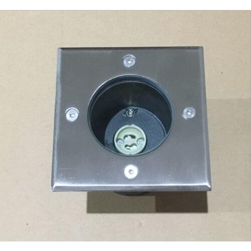 1pcs IP68 Waterproof 7W square COB LED Underground Light Outdoor Ground Garden Path Floor Buried Yard Spot Landscape GU10 orMR16