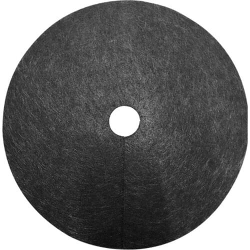 10Pcs Grass Cloth Garden Biodegradable Non-Woven Fabric Weeding Cloth Block Barrier Mulch Aperture 2-10 cm