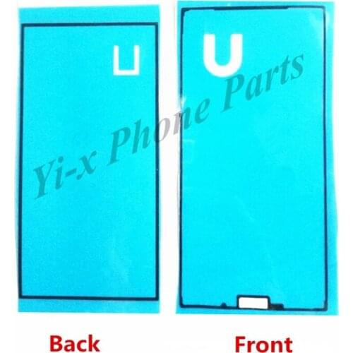 2pcs/lot Front LCD Display Screen + Back Waterproof Adhesive Glue Tape Sticke for Sony Xperia XZ F8331 F8332