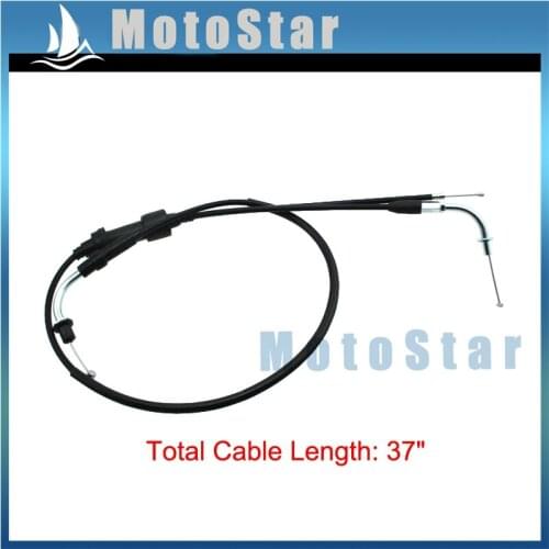 37" Gas Throttle Cable For Yamaha PW80 1985-2007 BW80 1986 1987 1988 1989 1990