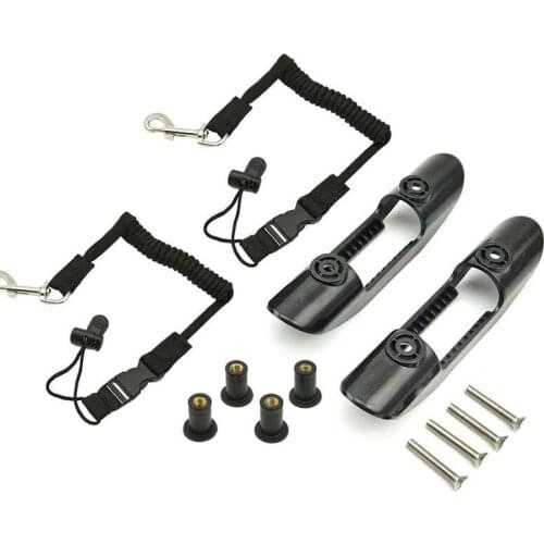 4 Piece Kayak Pallet Rack Kayak Safety Pallet Leashes and Deck Mounted Clips with Kayak Accessories New Arrival