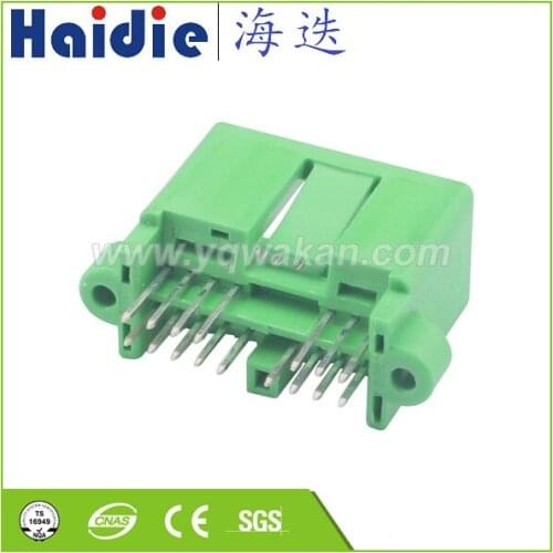 Free shipping 2sets 16pin auto plastic electrical plug 16way wiring harness unsealed connector male part for IL-AG5-16S-D3C1