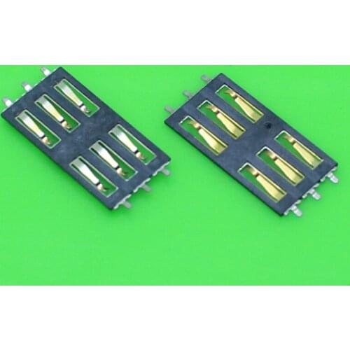 ChengHaoRan 1 Piece High quality sim card holde socket for iphone2 for iphone3 tray slot reader connector.KA-178