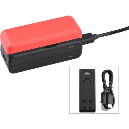 For Insta 360 Dual Charger Fast Charge Hub for Insta360 ONE R Battery Base /Boosted Battery Base Charging Accessories